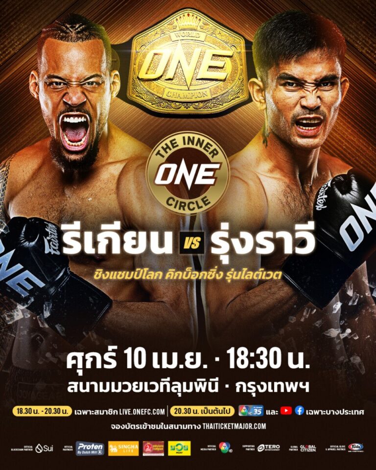 ราชาคืนบัลลังก์! รีเกียน เออร์เซล พร้อมจัด รุ่งราวี ศึกมวยวัน ศุกร์ 10 เม.ย